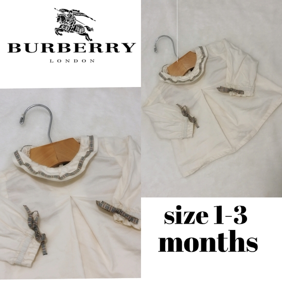 burberry baby top